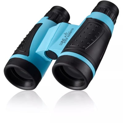 Lunt Mini 6x30 Solar Binoculars Blue