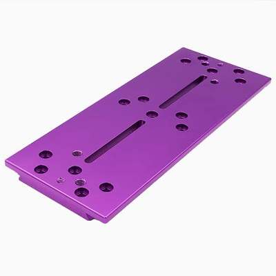 Altair TMS 250mm Losmandy Dovetail Plate Purple Anodized
